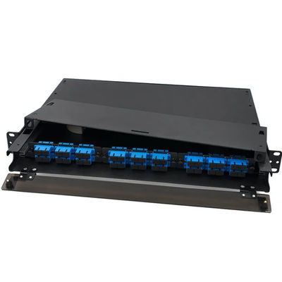 Ποιότητα  OS2 MPO MTP Patch Panels UPC Duplex LGX Adapter SC Fiber Patch Panel εργοστάσιο