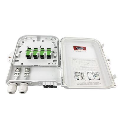 Οπτικών ινών τελικό simplex Sc APC/UPC SM κιβωτίων 8Port εσωτερικό υπαίθριο