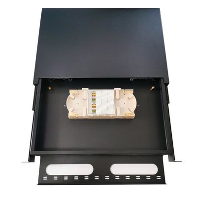 επιτροπή μπαλωμάτων ινών 1U MTP MPO γραφείο 96 ραφιών πλαισίων 19 ίντσας να συνδέσει πυρήνων