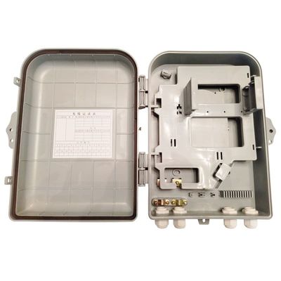 Αδιάβροχος θραύστης PLC ABS βουλωμάτων IP66 θραυστών 1x16 οπτικών ινών