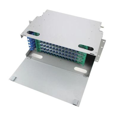 Επιτροπή μπαλωμάτων FTTH CATV ODF 19 ίντσα FC 19 οπτικά πλαίσια διανομής ίντσας FC