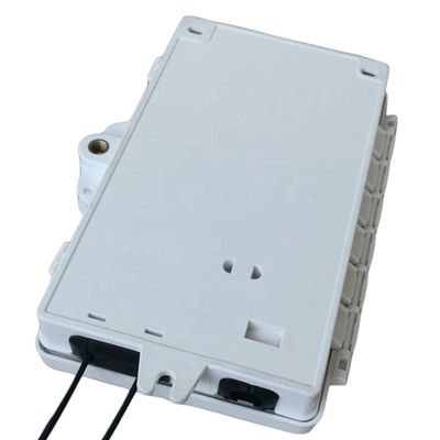 2Port Optic Fiber Terminal Box FTTH Υπαίθριος/Εσωτερικός υπολογιστής ABS Υλικό ανοιχτό γκρι