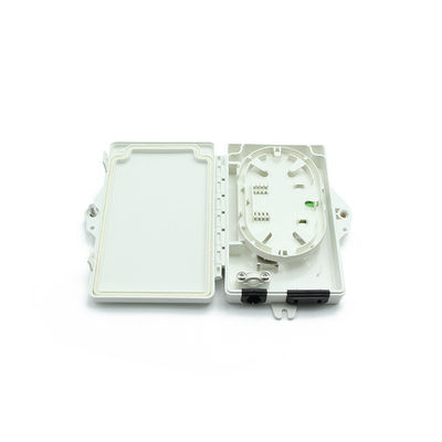 2Port Optic Fiber Terminal Box FTTH Υπαίθριος/Εσωτερικός υπολογιστής ABS Υλικό ανοιχτό γκρι