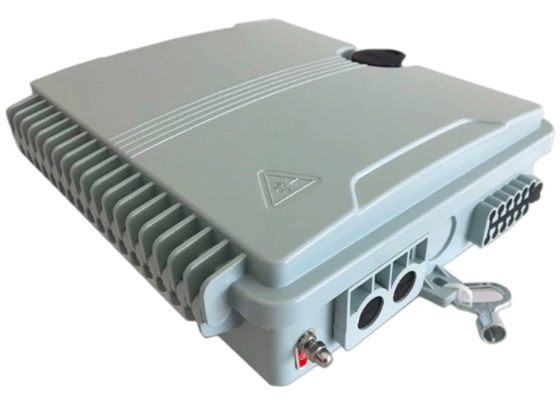 Τελικό κιβώτιο 12Port SC/LC/ST/FC IP-66 UPC/APC ανοικτό γκρι FTTH οπτικών ινών