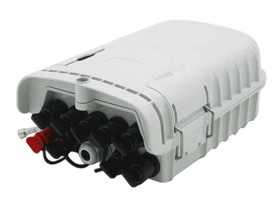 PLC 8 γκρίζο οπτικό τελικό προσάρτημα IP65 ABS κιβωτίων λήξης ινών λιμένων
