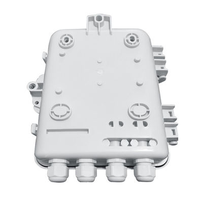 Τοίχος κιβωτίων IP65 12Cores θραυστών οπτικών ινών PLC Sc 1x8 που τοποθετείται