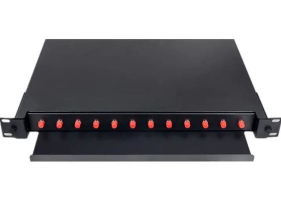 Τύπος 19inch σχεδίων Fc παραθύρων μονάδων διανομής οπτικών ινών ODF