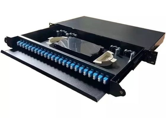 Τύπος 19inch σχεδίων Fc παραθύρων μονάδων διανομής οπτικών ινών ODF