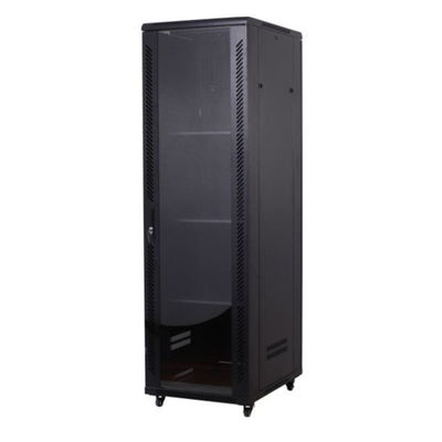 Στάση SPCC 42U 600*1000*2000MM πατωμάτων γραφείου ραφιών κεντρικών υπολογιστών PDU