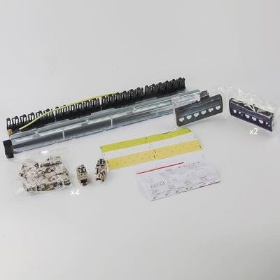 Ενσωματωμένη RJ45 1U 24 επιτροπή μπαλωμάτων λιμένων επιτροπής μπαλωμάτων δικτύων UTP