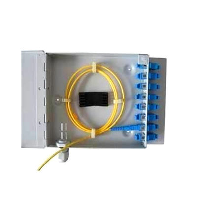 Ο μίνι τοίχος FTTH τοποθετεί το τελικό Sc/LC/το ST/FC κιβωτίων 8Port οπτικών ινών