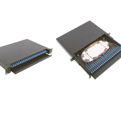 Περίβλημα 19 ιντσών 1U Rack Mount 430x200x46mm 24 Θύρες