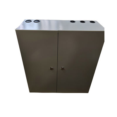 Εύκολη εγκατάσταση Δύο πόρτες 72 Port Wall Mount Metal Fiber Enclosure