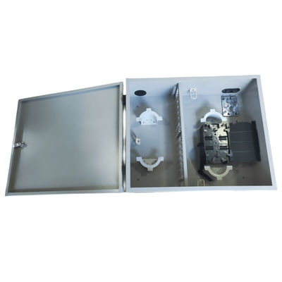 72Port Single Door Wall Mount Fiber Enclosure 72fibers (SC/SX) Γκρίζο / Προσαρμοσμένο
