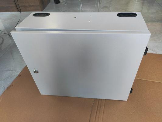 Προσαρμοσμένο 72Port 144Core SC/LC/FC/ST 1-door Wall Mount Fiber Enclosure Metal ODF