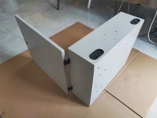 Προσαρμοσμένο 72Port 144Core SC/LC/FC/ST 1-door Wall Mount Fiber Enclosure Metal ODF