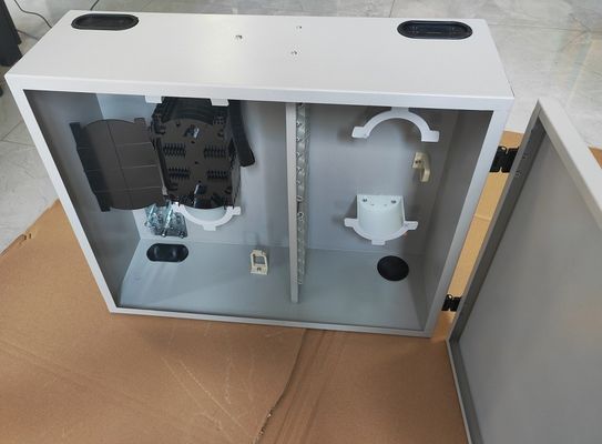 72Port Single Door Wall Mount Fiber Enclosure 72fibers (SC/SX) Γκρίζο / Προσαρμοσμένο