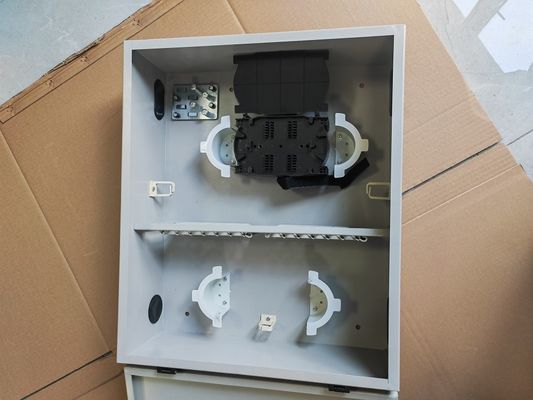 72Port Single Door Wall Mount Fiber Enclosure 72fibers (SC/SX) Γκρίζο / Προσαρμοσμένο