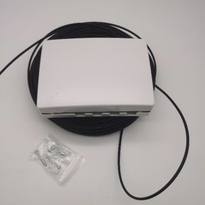 6Cores LC/APC Προσυνδεδεμένο οπτικό κουτί διανομής 6Fibers Wall Outlet PTO Box