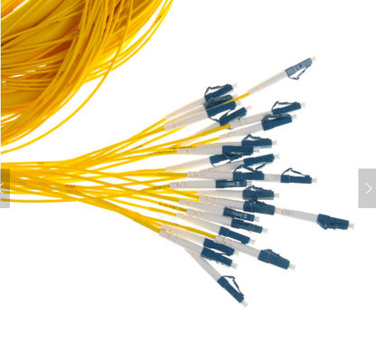SM 9/125 G652D (OS2) LSZH 12 ίνες LC/UPC-LC/UPC ίνες οπτικής διάσπασης καλώδια 1M