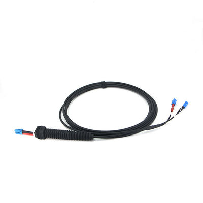 473309A NSN/DLC σε NSN/DLC SM Duplex G657A2 εξωτερικό αδιάβροχο LSZH NOKIA Fiber Jumper Patch Cord