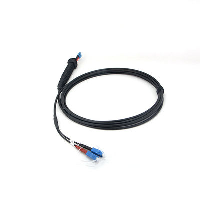 473309A NSN/DLC σε NSN/DLC SM Duplex G657A2 εξωτερικό αδιάβροχο LSZH NOKIA Fiber Jumper Patch Cord