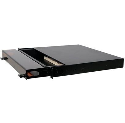 1U 96 Πυρήνες MTP MPO -LC Patch panel ODF Πλαίσιο περίβλημα Συρόμενο τύπου με Κάλυμμα Σκόνης για 4 Κασέτες